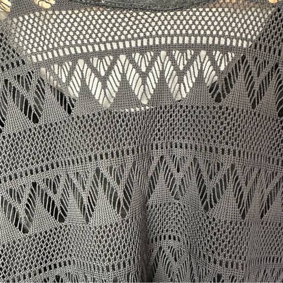 Ardene Soulmate For Life Two Leopards Back Mesh Design Gray Women's T-shirt - Picture 8 of 8